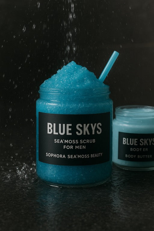 Blue Sky Men's Sea Moss Scrub